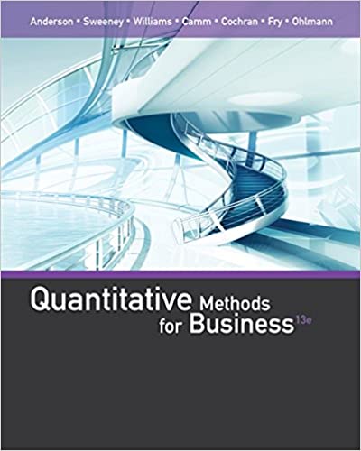 Quantitative Methods for Business (13th Edition) - Orginal Pdf